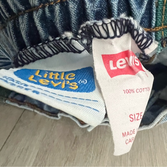 Vintage Little Levi’s Denim Shorts – Size 2 - Picture 3 of 4